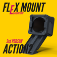 Flexmount_Bandoproof_Mounts_Zeichenfläche-1-42.png BANDOPROOF FLEXMOUNT // Action2 3rd-Person Mount // FPV TOOLLESS CAMERA MOUNT SYSTEM