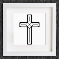 Capture d’écran 2017-12-12 à 18.10.33.png STL-Datei Customizable Origami Cross kostenlos・Vorlage für den 3D-Druck zum herunterladen