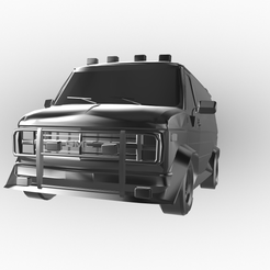 A-TEAM-GMC-render-2.png STL file 1983 GMC A-Team・3D printing model to download, AutoShop