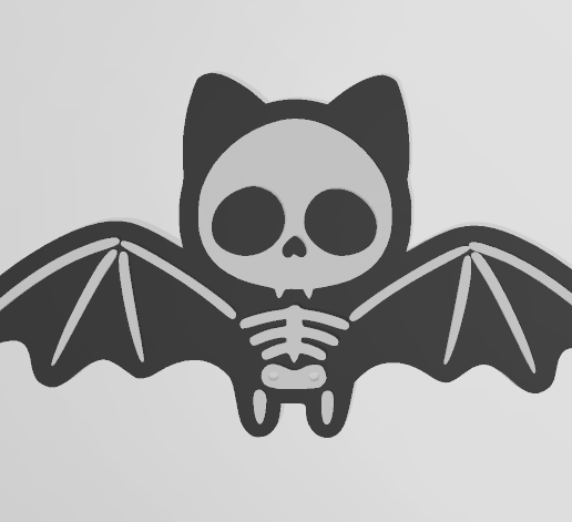 Halloween Wall Decor bat x2