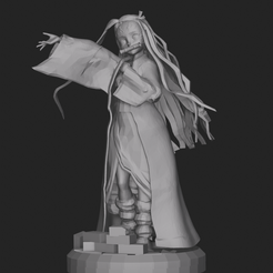 nez1.png 3D-Datei Nezuko Kamado・3D-druckbares Design zum Herunterladen