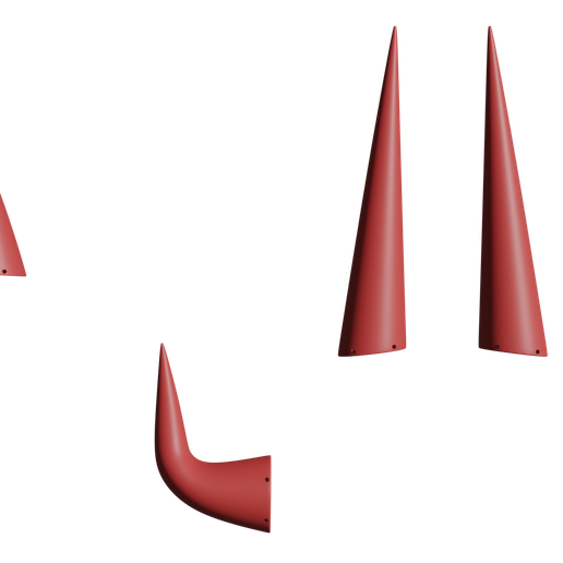 holed-horns.png Power Horns Kettensägenmann / cuernos poder hombre de las motosierras