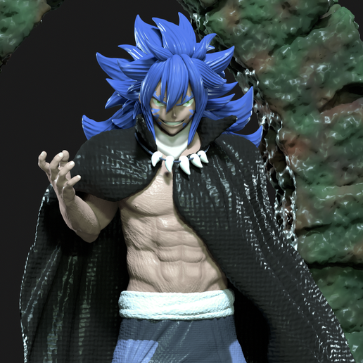 🐉 Acnologia fanart - The Dragon King - fairy tail - 3d print・ 3D