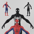 Portada.png Spiderman Lowpoly Rigged