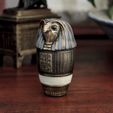 720X720-canopic-large-1.jpg Egyptian Canopic Jar - Horus design