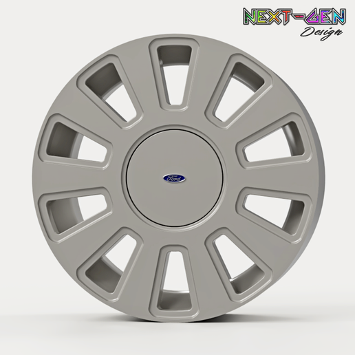 Next-Gen Rim - Ford Crown Victoria (STL Files)