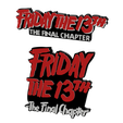 3.png 3D MULTICOLOR LOGO/SIGN - Friday the 13th: The Final Chapter (Two Variations)
