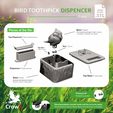 Render-descriptivo.jpg Bird toothpick dispenser