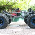 IMG_3666.JPG STL file MyRCCar 1/10 MTC Chassis Updated. Customizable chassis for Monster Truck, Crawler or Scale RC Car・Design to download and 3D print, dlb5