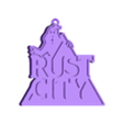 RustCity.stl Ghostbusters Afterlife Rust City Keychain