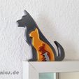 20190618_120122.jpg Free STL file Animal Silhouette - Dog Cat Rabbit Mouse・Object to download and to 3D print