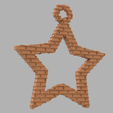 37.png Hollow christmas star X76