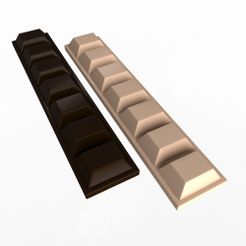 Chocolate-Bar-02-2.jpg 3D-Datei Schokoladentafel 02・3D-druckbare Vorlage zum herunterladen