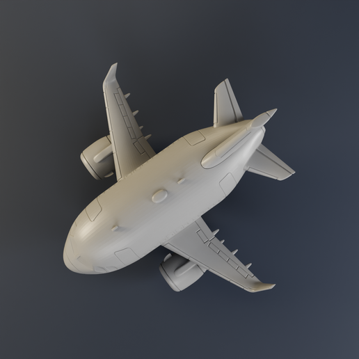 3.png 迷你飞机 - 空中客车 A320