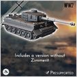 6.jpg Tiger M1943 Hollywood version Kelly's Hereos (with T-34 tracks) - Germany Eastern Western Front Normandy Stalingrad Berlin Bulge WWII