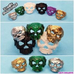 zombie ring .jpg Zombie Skull Ring