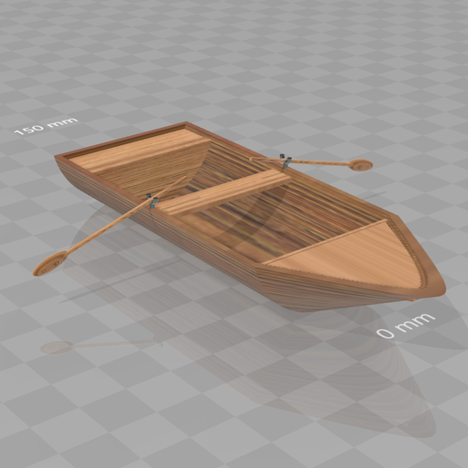 1.png STL-Datei Small boat kostenlos・3D-druckbares Design zum herunterladen, psl