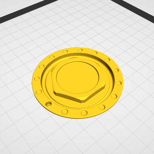 🧢 VR6 CENTER CAP・ STL File for 3D printing・Cults