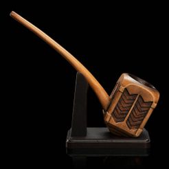 OQBInpQYvLo.jpg STL file Pipe of Thorin Oakenshield・3D print design to download