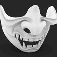 Plain-Teeth-No-Ears.jpg Archivo 3D Máscara Oni・Plan de impresora 3D para descargar