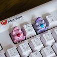 Mewsxlove_keycaps-03.jpg Mew And Mewtwo of love Keycaps - Mechanical Keyboard