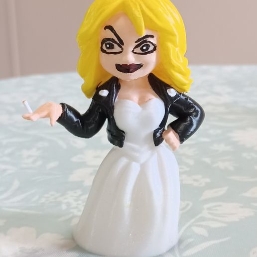 Chucky the Bride Tiffany Valentine Figure STL File for 3D printingCults