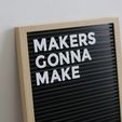 _MG_2492.JPG Letter Board - Fully 3D Printed