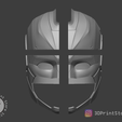 5.png Captain Marvel helmet - Fan Art for cosplay 3D print model