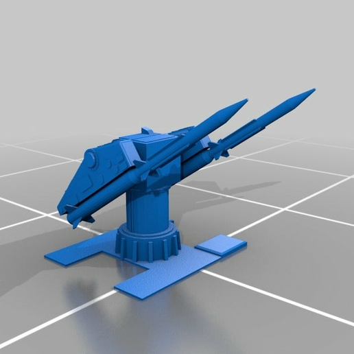 Free STL file Terrier RIM-2 Missiles launcher mk10・3D printing template ...