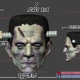frankenstein_cosplay_mask_3dprint_file_12B.jpg Frankenstein Cosplay Mask - Monster Halloween Helmet