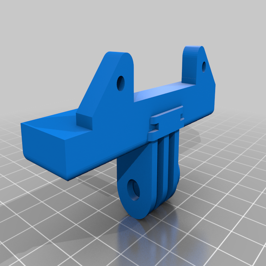Download free STL file HEADLAMP gopro CAMERA MOUNT • 3D print object