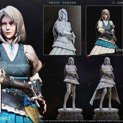 OBJ file Jill Valentine Lowpoly Rigged ☣️・3D printer design to  download・Cults