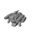 dropship-2.png Nave espacial de ficção científica - Formato STL e GLB com textura