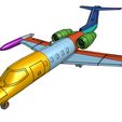 1.jpg STL file learjet 35 scale 1/48・3D print object to download