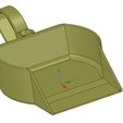 Sv03-04.jpg dustpan with 2 handle dust scoop 3d-print and cnc