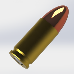 9mm.png Download STL file 9mm bullet • Model to 3D print, print3dshit3d