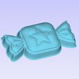 292292629_350637037247534_508949461876159459_n.jpg Wrapped Candy Star Solid Relief Model for Vacuum forming molds, silicone molds, bath bombs, soaps ect.