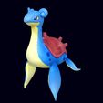 A.jpg POKÉMON Pokémon Lapras Lapras 3D MODEL RIGGED Lapras Lapras DINOSAUR Pokémon Pokémon