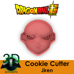 Marketing_Jiren.png Fichier STL DÉCOUPE J JIREN / DRAGON BALL SUPER・Modèle à télécharger et à imprimer en 3D