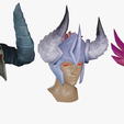 03.png 15 СТИЛИЗОВАННЫХ МОДЕЛЕЙ ШЛЕМА PACK 1 - Low Poly