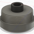 TM-MP7-12CCW-Render-1.png Ultimate Modular Suppressor - TM MP7 (12 CCW) Thread Adapter
