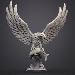 01eagle.jpg Eagle 3D print model