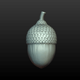 Acorn-0004.png STL file Acorn・3D printable design to download