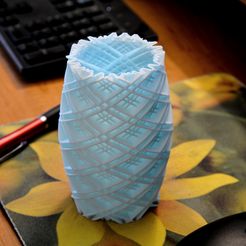 702.jpg STL file Vase 702・3D printing template to download