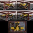 Diorama-2.jpg N-scale German bomber and  bases