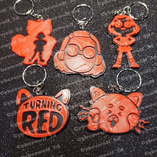keychains / keychain , RED 3D model