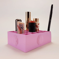 Capture d’écran 2018-05-16 à 10.19.58.png STL-Datei Lipstick & Brush Holder by DAGOMA kostenlos・3D-druckbares Design zum herunterladen