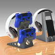 Untitled-766.png Headphone Tablet Phone and PS4 / PS5 Controller Stand