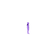 Action figure.obj Neon-Infil Stealth Suit - Cybernetic Specialist