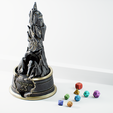 Monolith-dices_Viewport_003.png Dice Tower Monolith from Clair Obscur Expedition 33 Collectors edition fan art - Print by parts - Dice Tower game Monolith from Clair Obscur - Collectors edition fan art - Print by parts + The PAINTRESS